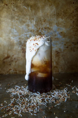 fullcravings:  Coconut Iced Coffee