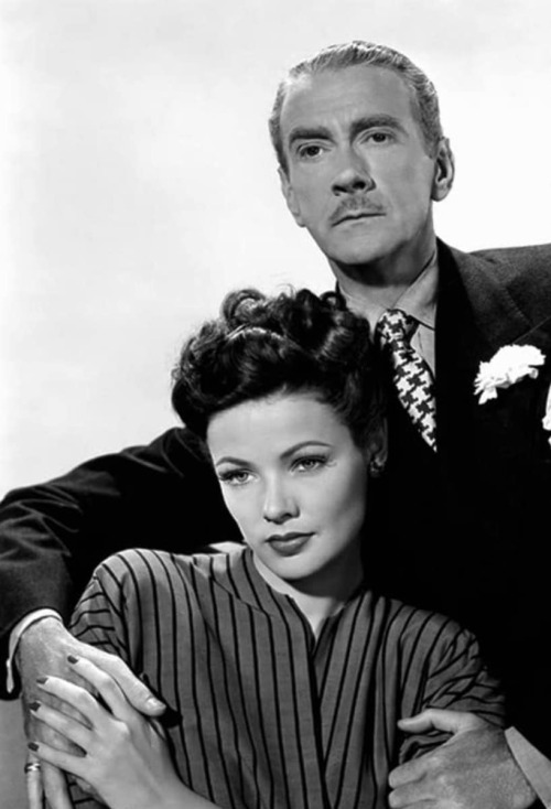 Gene Tierney & Clifton Webb Nudes & Noises  