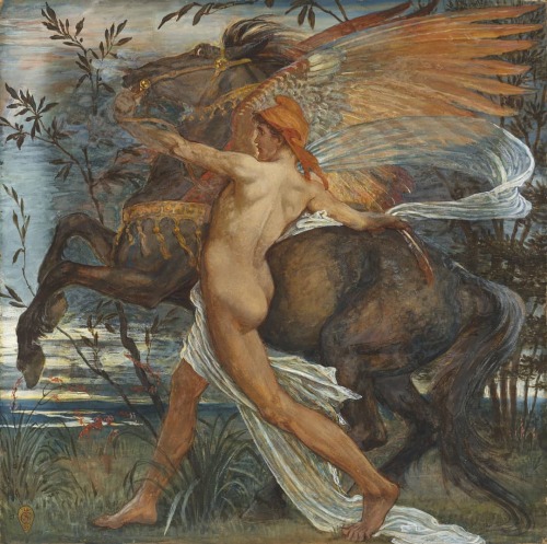 beyond-the-pale:  Pegasus, 1889  -  Walter Crane (1845-1915) 