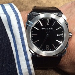 gqfashion:  “Bulgari’s trimmer and slimmer new Octo watch.