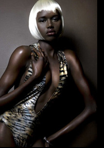 crystal-black-babes:  Blonde For Black Women: Ajak Deng - Sexy