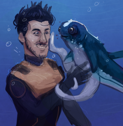 caustic-synishade:  ocean friends