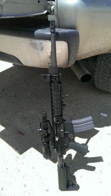 ariaofdoom:  Top is my LMT piston driven AR with a T3 Compensator