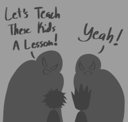 niansue:  ~ A random comic idea I just had ~ 