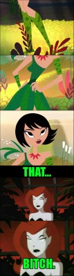 cipherrage0909:Poison ivy is jealous of Ashi’s outfit. lol