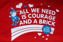 black-mosquito:  All we need is courage and a brick… Solishirt