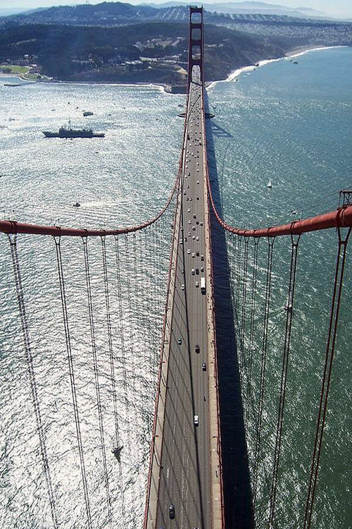 debelice:Top of the Golden Gate Bridge  by Neil See on Flickr