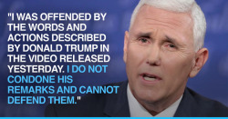 micdotcom:  Mike Pence says he “cannot defend” Donald Trump