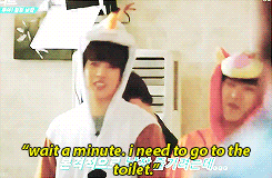yuu-n:  the level of infinite’s friendship; even going to toilet