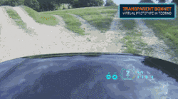 sixpenceee:  Partially Transparent CarCameras located in the