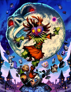 genzoman:This is a commission I did time ago about Skull Kid.