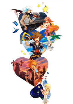 dansantcaparet:  ミキチ    “If you play Kingdom Hearts,