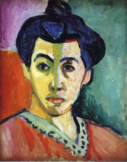 jeromeof:  Portrait of Madame Matisse (Green Stripe) - Henri