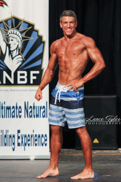 Matt competing at the 2014 ANBF Jersery Shore Natural Pro - he