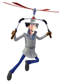 genderoftheday:  Today’s Gender of the Day is: Inspector Gadget