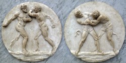 hadrian6:  Boxers and Wrestlers.  1782.  Agostino Penna. Italian