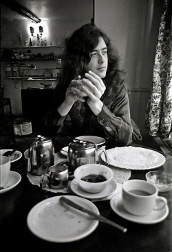 babeimgonnaleaveu:  Jimmy Page photographed at his Pangbourne