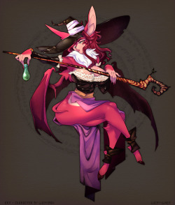 luckypan:  Eeeheeee. Bliss as the Sorceress from Dragons Crown!