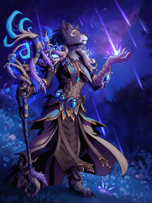 howliteart:Raincatcher 💧Commission for Umbrafang on Twitter!