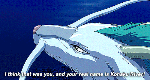 filmgifs:Haku, listen. I just remembered something from a long