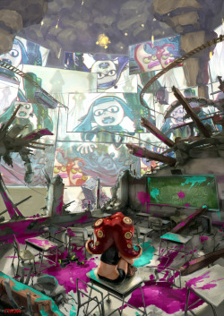 nsfwkevinsano:  stupjam:  Team Octoling illustration for the