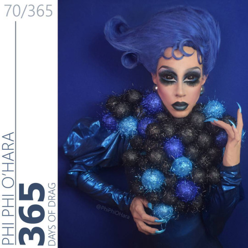 yearofthedinosaursenvy:  @phiphiohara 11th week of her #365DaysOfDrag project 72, 74, 75 & 76 are some of my favorites looks so far!!! 