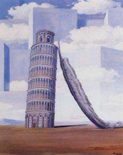 artist-magritte:  Memory of a journey, Rene MagritteMedium: oil,canvas