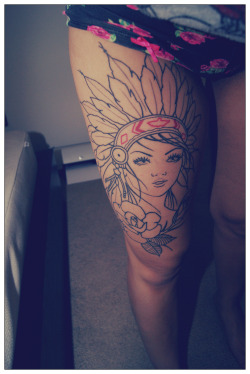 fuckyeahtattoos:  One more session but I’m still in love….Done