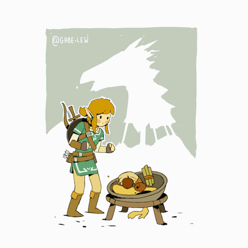 gabelew: 3rd anniversary of botw! I made a lil gif. as usual,