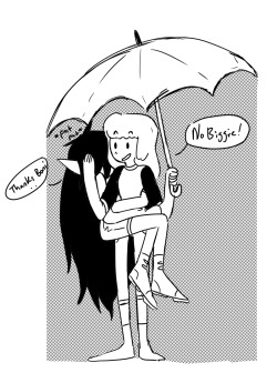 tryingmomentarily:  i drew more bubbline bc i love them 