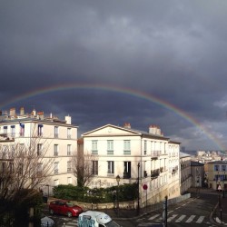 Rainbow in Paris!!! 🌈 