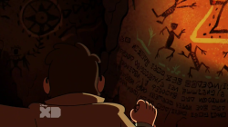 theories-gravityfalls:  I decoded the wallIt started with bad