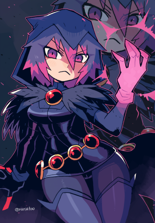 rariatoo:  Raven and Starfire [Prime earth design]