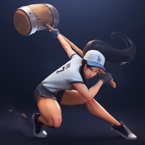 artstation-select:  Dan Eder • “Home Run”Senior 3D Artist