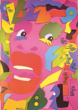 Günther Kieser, Poster artwork for Jazz Fest Berlin, 1989. Source