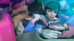 fluffy-pokemon:  D.va & Widow gangbang loop. Still kind of