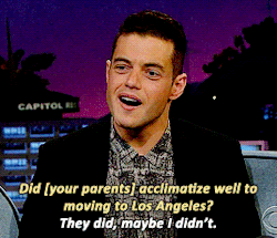 thesewickedhands:   Now, Rami, you grew up here in LA, but your