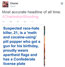 corinnestark:  Text reads: Suspected race-hate killer, 21 is