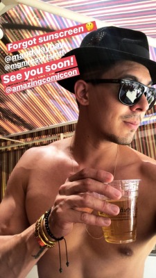 celebswhogetslepton:  Lewis Tan on his Instagram Story (29 June,