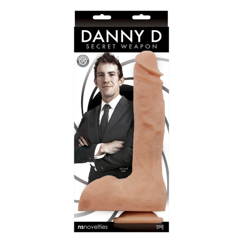 Turns out DannyD (gay porn name is matt hughes) has a dildo replica of himself outI would love to get it purely as a prop to pretend I had his dick. I would 100% wear that with a strap on harness!!I’m not interested in using it as a dildo at all (penetrat