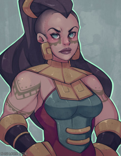 5-ish:  Illaoi. A Patreon request for December. :)Commission