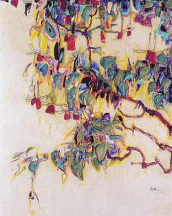 likeafieldmouse:  Egon Schiele - Sun Tree (1910) 