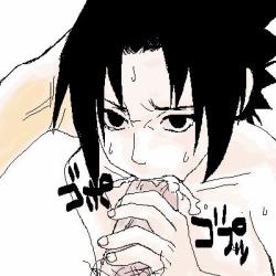 sexybite:  Shy Sasuke