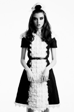 ko-no-ko:    Grace Hartzel in “Saying Grace” by Patrick Demarchelier