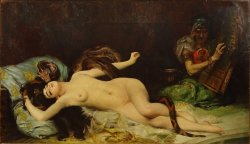 sakrogoat:    Jean Désiré Gustave Courbet   - Snake Charmer