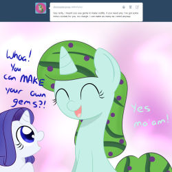 askfillyrarity:  How very generous of you, my dear!  X3 Oh dear…