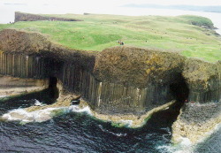 flowing-more-freely-than-wine:Fingal’s Cave, UK “Its