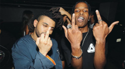 infatuatedbythefamestatus:  The Weeknd X A$AP Rocky