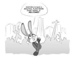 hernyart:  I saw Zootopia today. It was pretty good. 