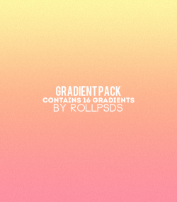 rollpsds:  Gradient pack by rollpsds - download This pack includes